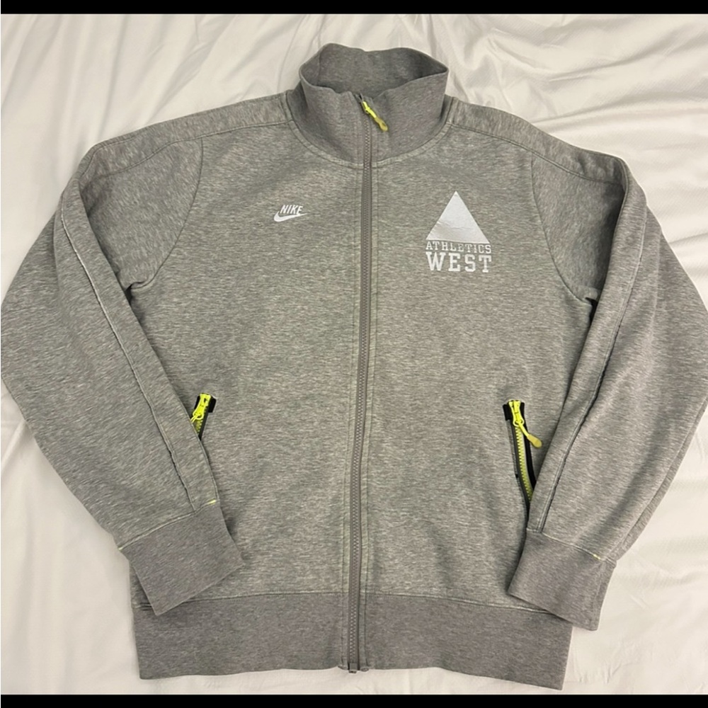 Vintage Y2K Nike Sportswear Athletics West Full Zip Sweatshirt Rare from Europe